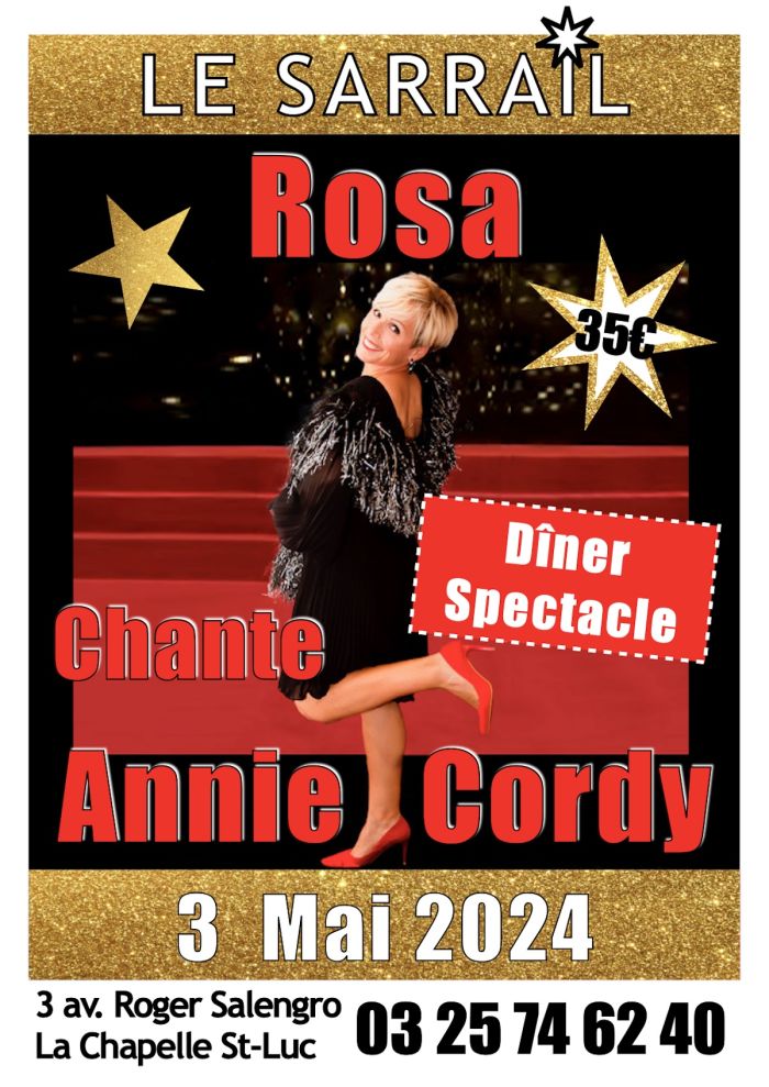 Rosa chante Annie Cordy !